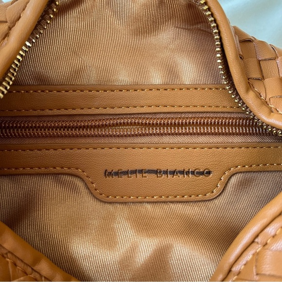 Melie Bianco Woven Tan Bag - Picture 8 of 9